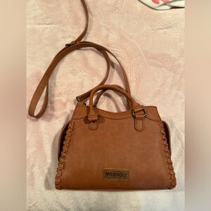 Wrangle Leather Crossbody Shoulder Purse